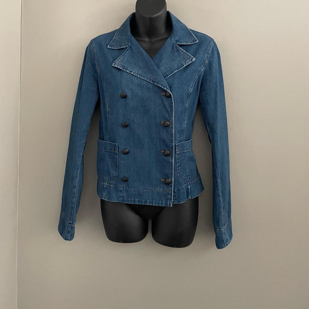 Ralph Lauren Double-Breasted Denim Jacket